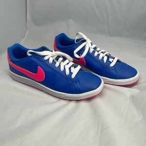 Blue and Pink Nike Sneakers